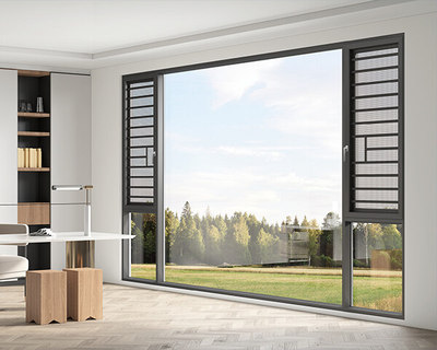 BK-109断桥窗纱一体(外开等温线齐平)